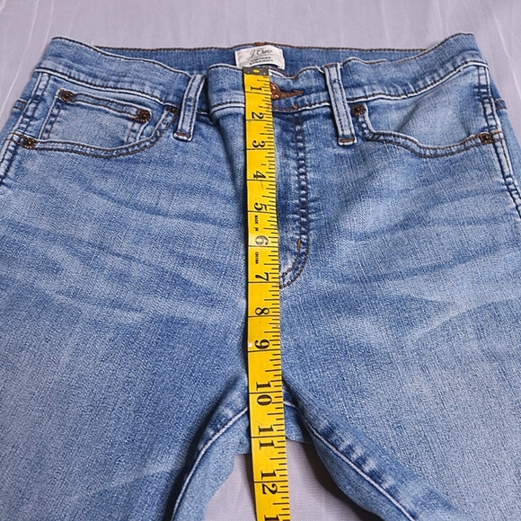 J. Crew vintage straight jeans, slight distressed, Raw hem, Size 29 - Picture 3 of 6